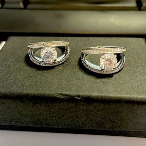 Swarovski crystal ring size 58 (size 8)